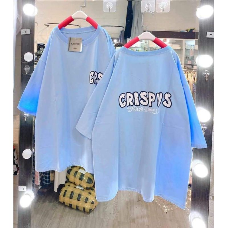 Áo thun tay lỡ phom unisex , phom thụng crispus (hình chụp thật 100%)