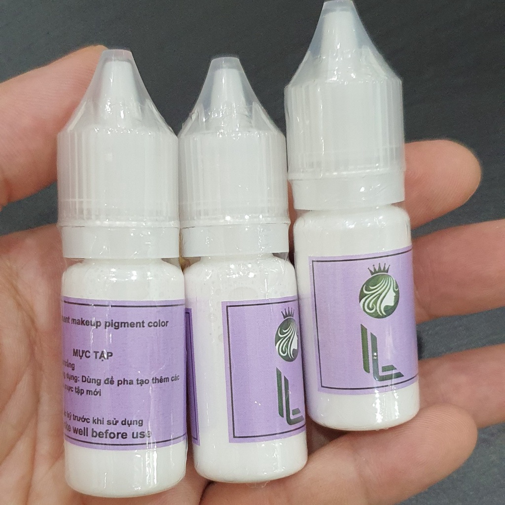 Mực phun xăm tập trên da giả, da bột, da thường, da 3D ,màu nâu đen, mau bám, lâu khô, mau bám