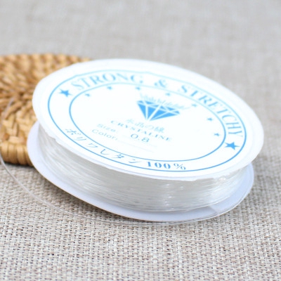 Cuộn Dây nylon Co Giãn Trong Suốt Dùng Làm Trang Sức Thủ Công