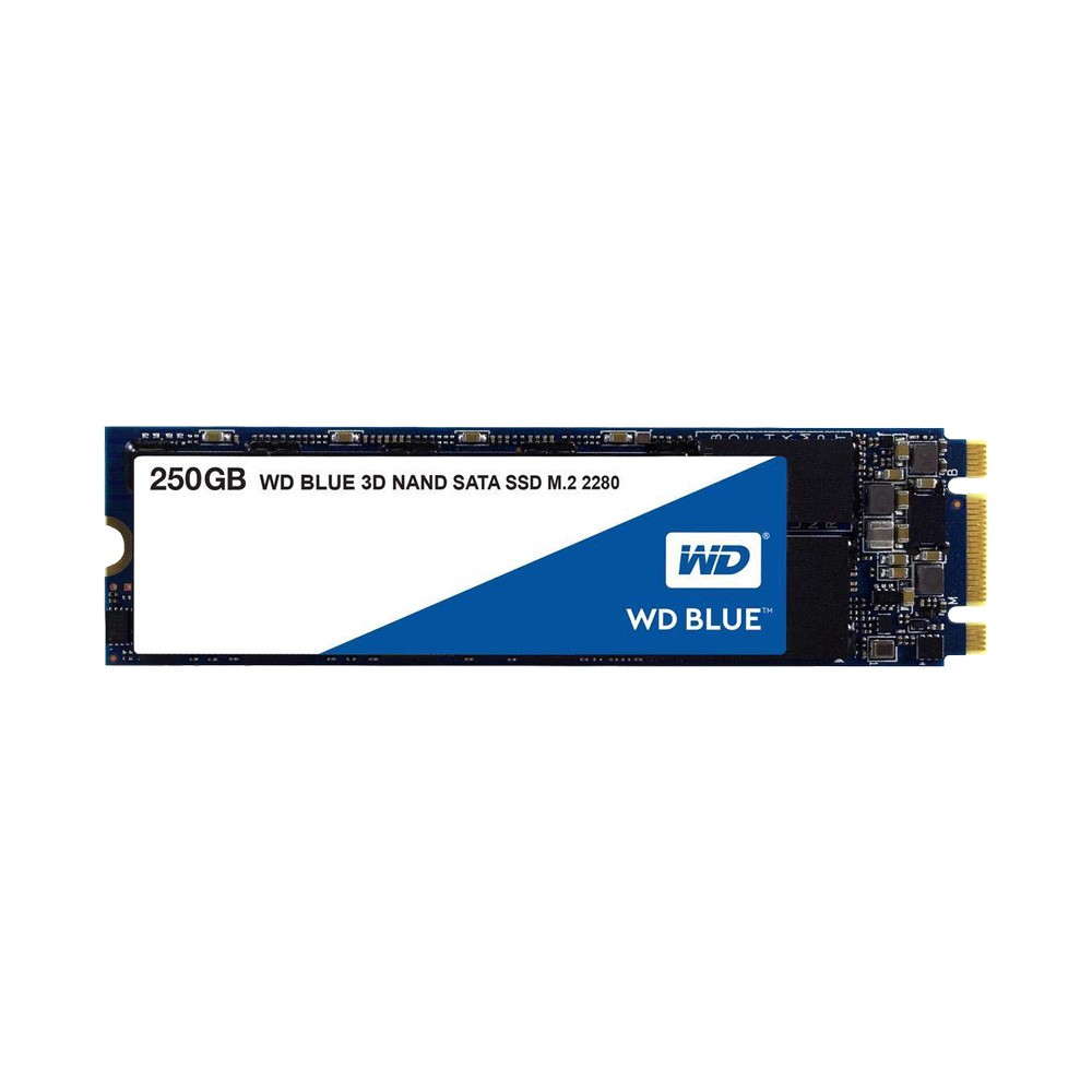 Ổ cứng SSD Western Digital Blue 3D-NAND M.2 2280 SATA III 250GB WDS250G2B0B