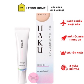Kem nền trang điểm mờ nám trắng da Haku Shiseido SPF 30 pa+++ Nhật bản