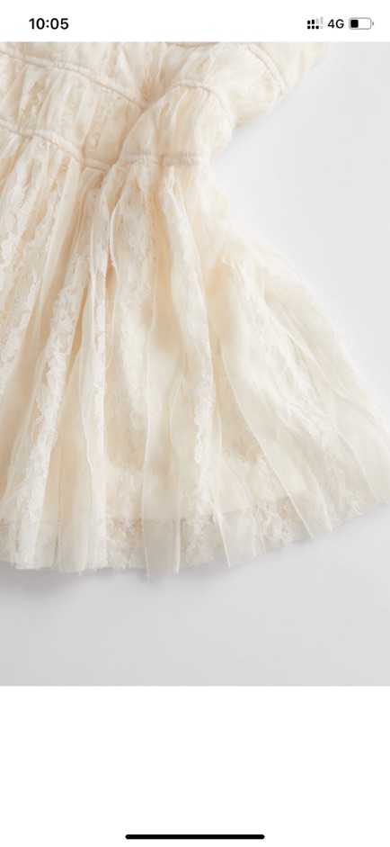 Váy ren mẹ bé 2020