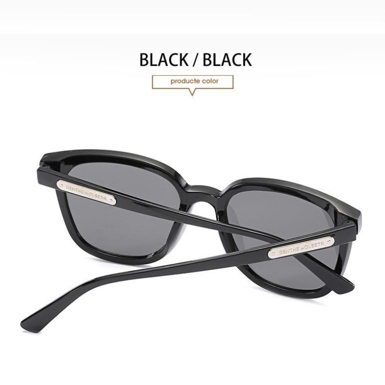Kính thời trang nam màu đen chống nắng, mắt kính râm chống tia uv400 K323 Si_Kinh ...