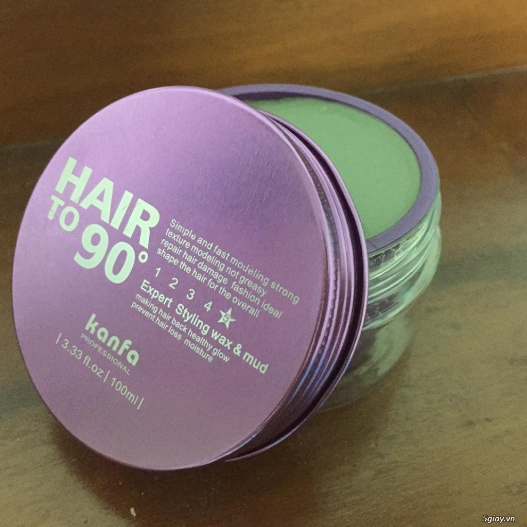 Sáp Vuốt Tóc Hair To 90 Kanfa 100ml (Sự kết hợp 2 trong 1)