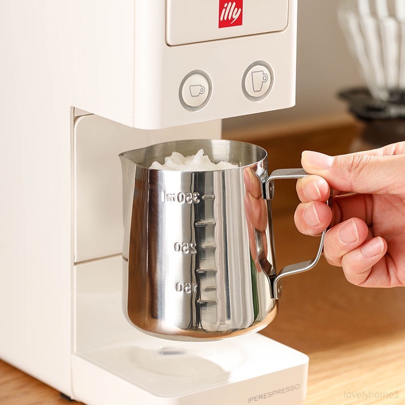 Cốc Làm Sữa Pha Cà Phê Espresso / Cappuccino / Latte Bằng Thép Không Gỉ