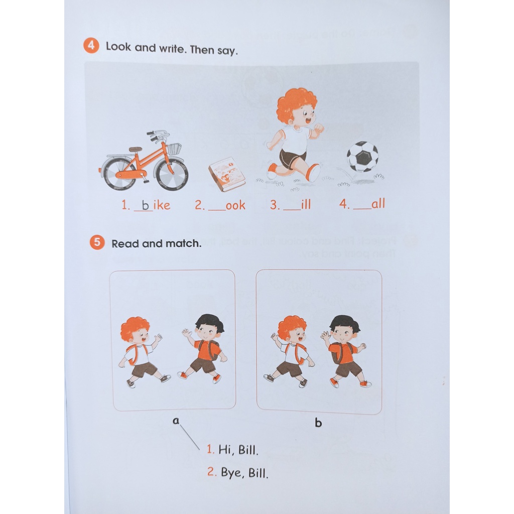 Sách - Tiếng Anh lớp 1 sách bài tập