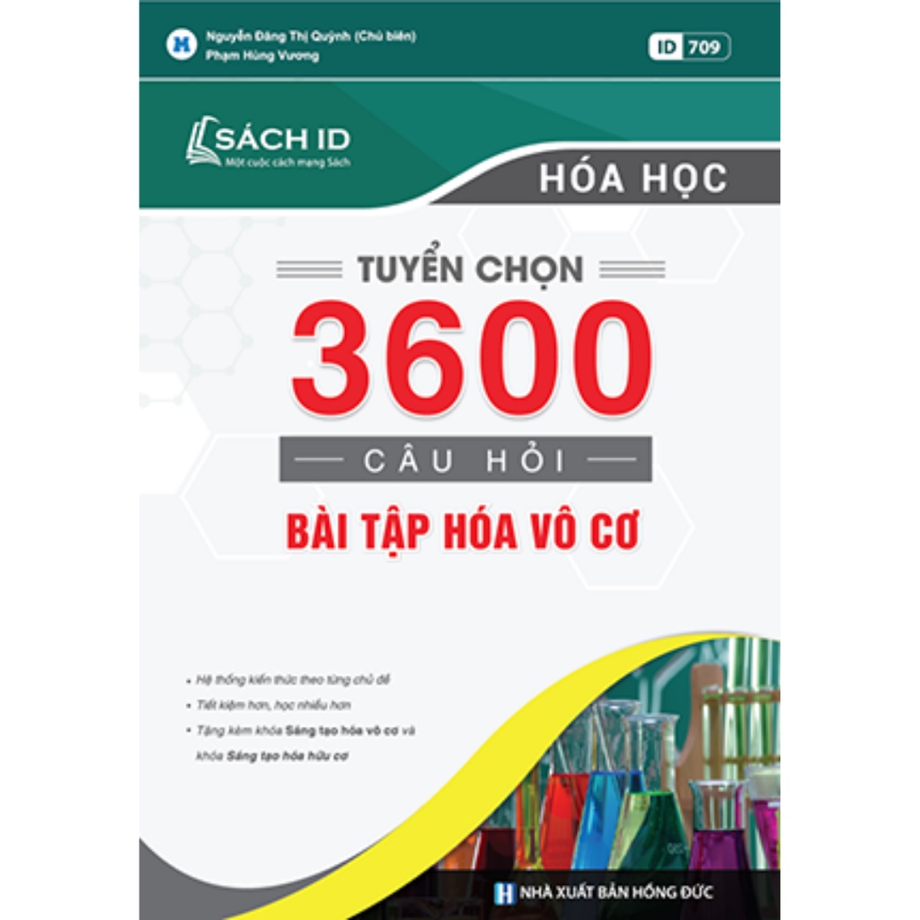 Sách Hóa Học 12 : Tuyển Chọn 3600 Bài Tập Hóa Vô Cơ | Sách ID Ôn Thi THPTQG 2023