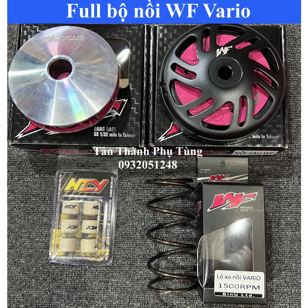 Full bộ nồi WF Vario, Click 125,150 (