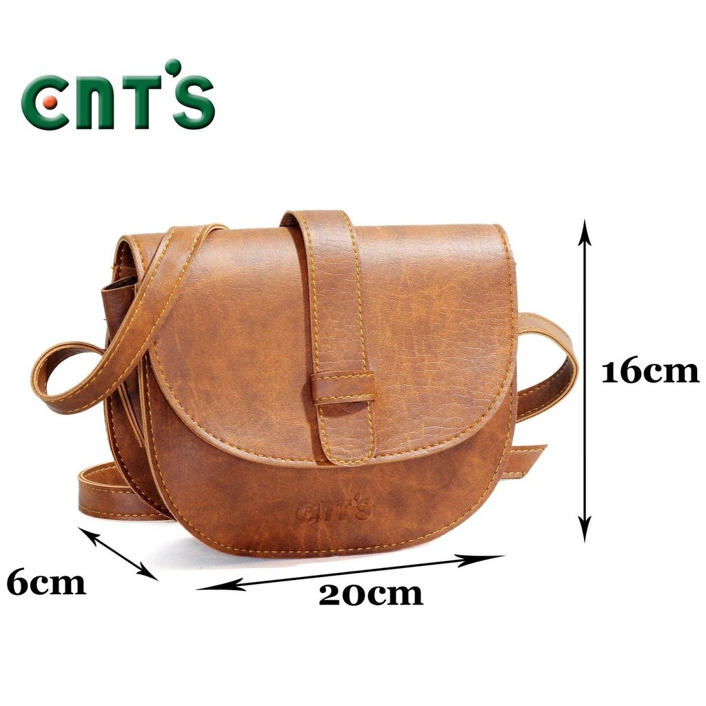 Túi da đeo chéo 🔥✔️FREESHIP✔️🔥 CNTS nữ TUC47 xinh xắn