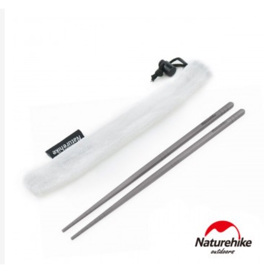 Bộ thìa dĩa đũa Titanium 5 món Naturehike NH19C001-J