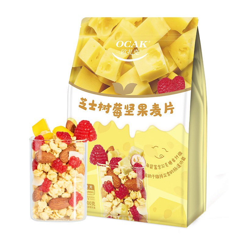 NGŨ CỐC TRÁI CÂY CAO CẤP CÁC VỊ 100GR - HÃNG OCAK | VƯƠNG PHỦ TỈNH