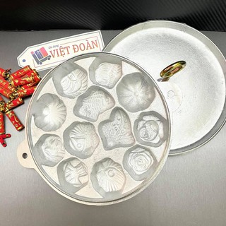 Khuôn Bánh Bông Lan, Bánh Thuẩn - Khuôn Gang Đúc Thủ công Cao Cấp