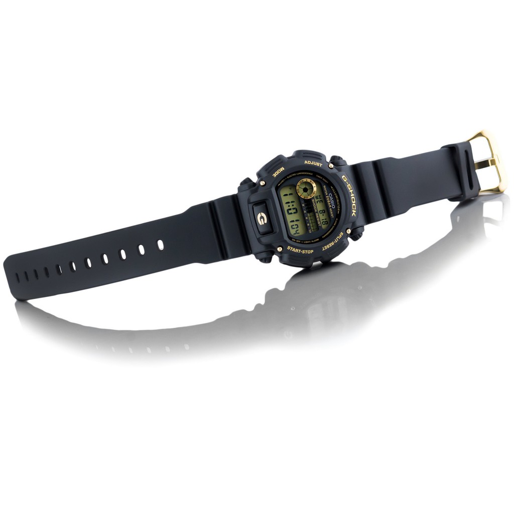 Đồng hồ nam dây nhựa Casio G-Shock chính hãng Anh Khuê DW-9052GBX-1A9DR (43mm)