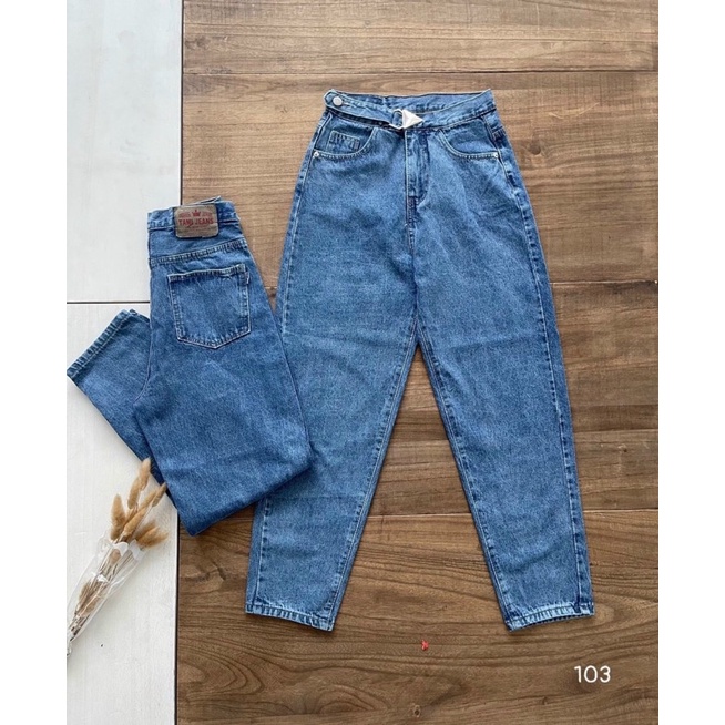 QUẦN JEAN BAGGY NỮ CẠP KIỂU SIÊU CAO MS 168 [CLIP THẬT] [FREESHIP] hàng loại 1, VẢI DÀY