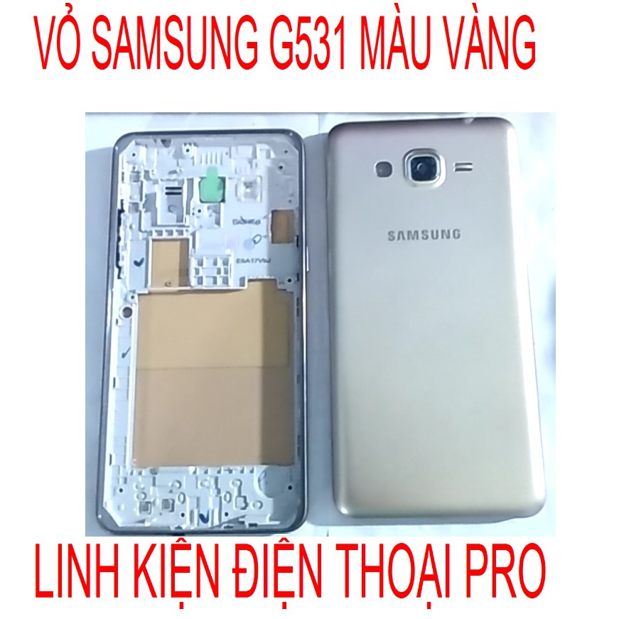 VỎ SAMSUNG G531 MÀU VÀNG