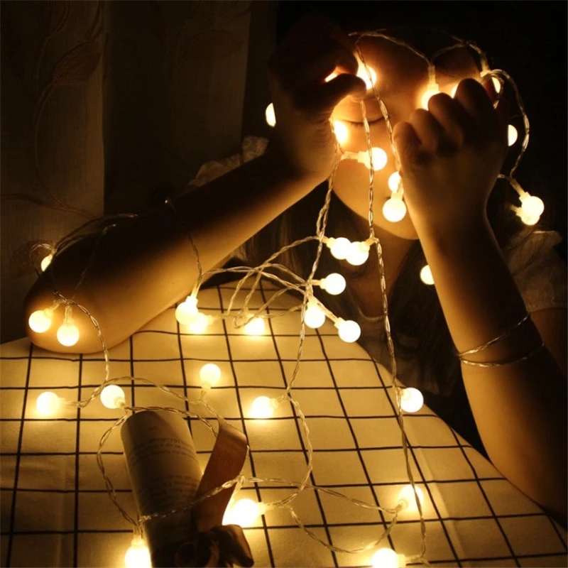 Dây đèn led trang trí giáng sinh sử dụng pin độc đáo