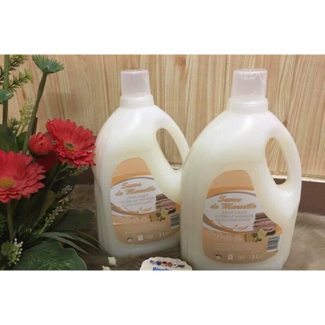 Nước giặt xả 2in1 Savon 3l Pháp_date mới nhất 2028
