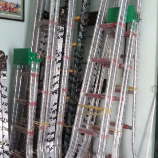 Thang inox chữ A cao 2,5m