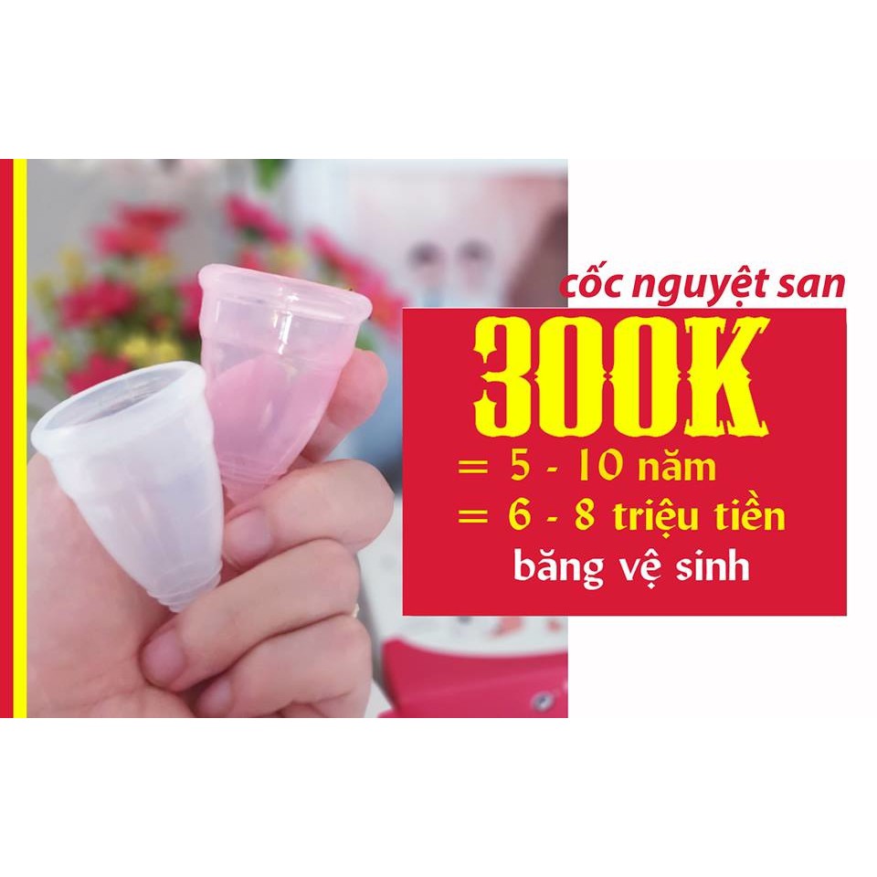 Bộ 2 CỐC NGUYỆT SAN PHÁP PHARMA CUP