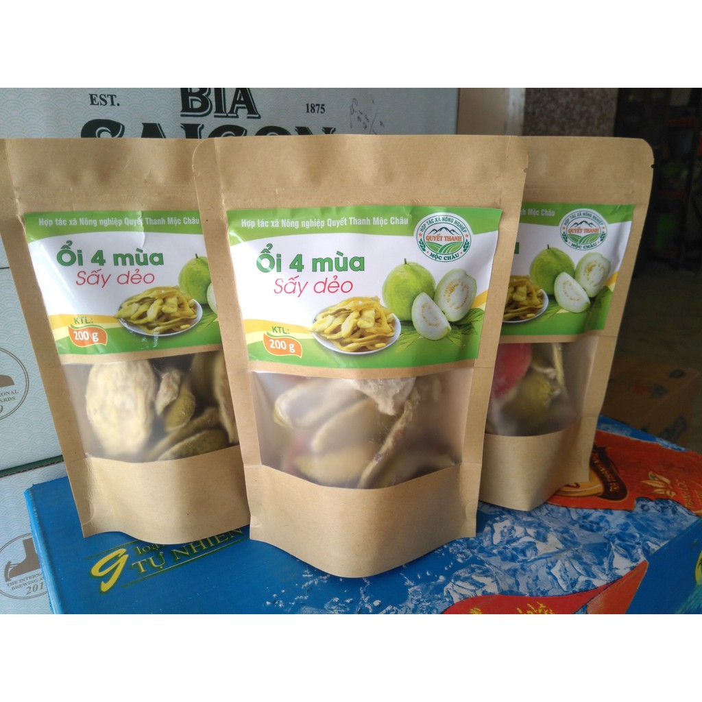 Ổi 4 mùa sấy dẻo Mộc Châu 200g