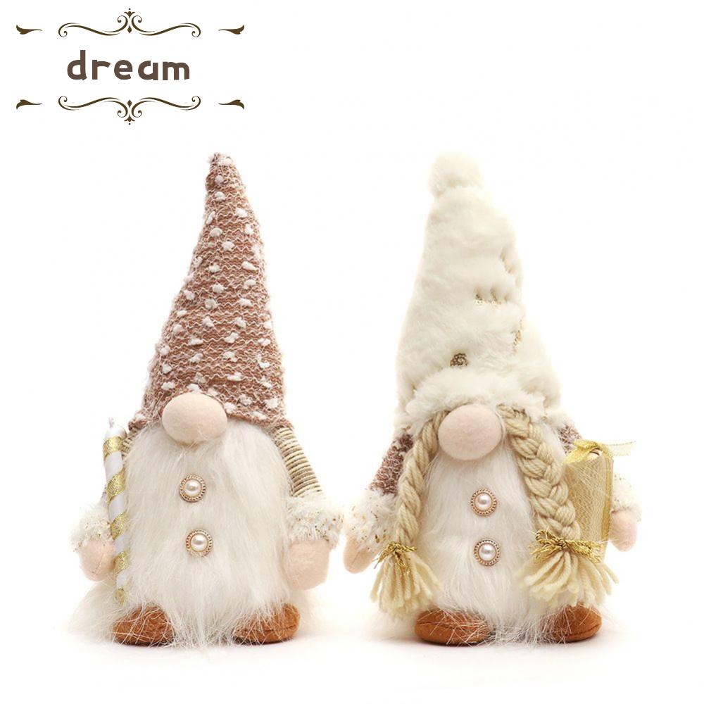 【DREAMLIFE】Faceless Doll Xmas Navidad Natal 2023 Christmas Decor Festival Atmosphere