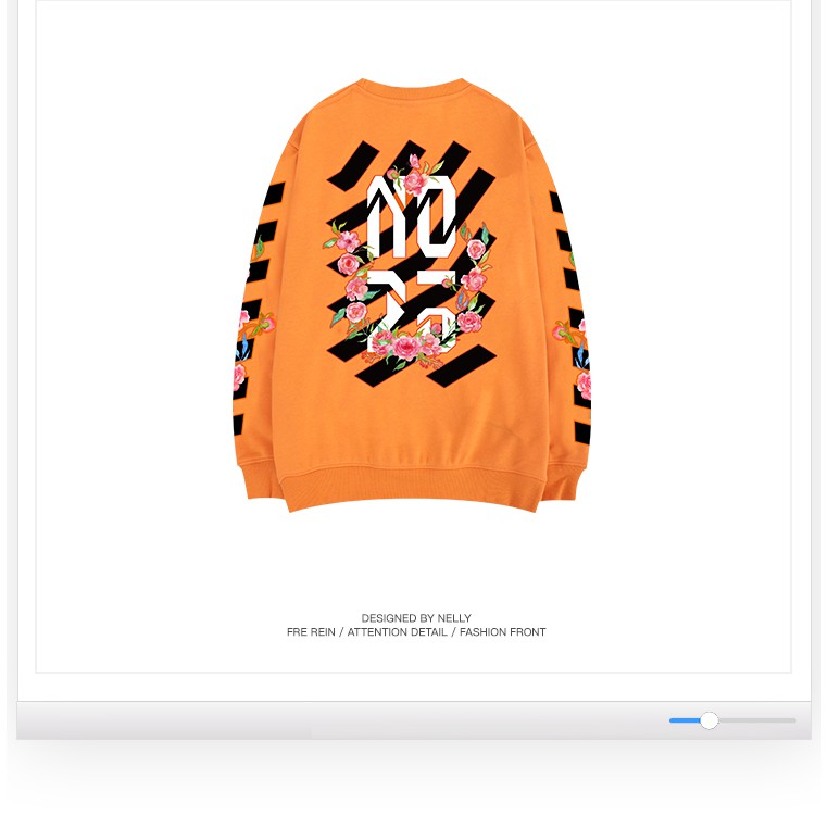 [NY1305] Áo nỉ dài tay cổ tròn in Chữ NO25 (NELLY) | BigBuy360 - bigbuy360.vn