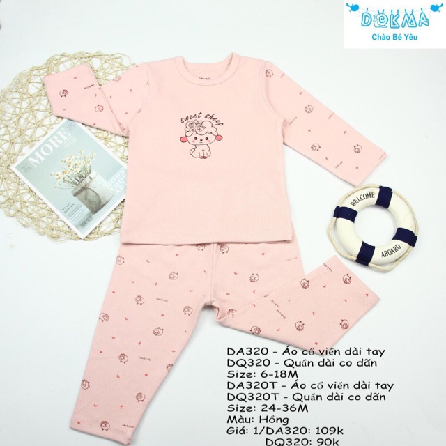 Bộ dokma cồ viền dày