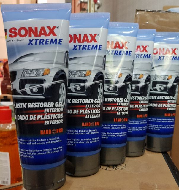 Sonax Xtrem Nano Gel ( Dùng Cho Nhựa Không Sơn &amp; Sơn Nhám Mờ )