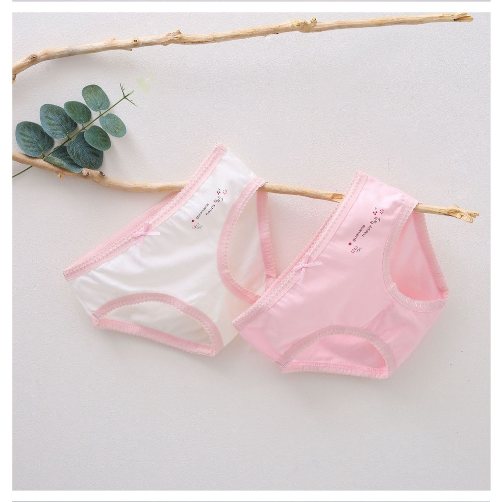 Combo 4 quần lót cho bé gái hoạ tiết xinh xắn cute từ 1-16 tuổi