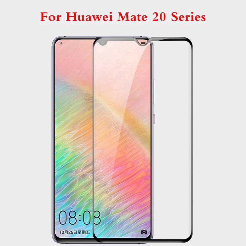 Kính Cường Lực Toàn Màn Hình Cong 20D Huawei Mate 40 30 20 10 Lite Pro x 20X