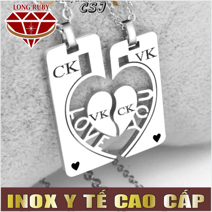 DÂY CHUYỀN CẶP LOVE VK CK