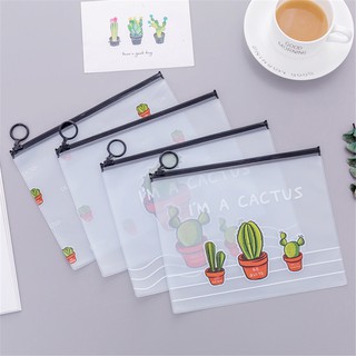 Bóp viết hình cây xương rồng dễ thương