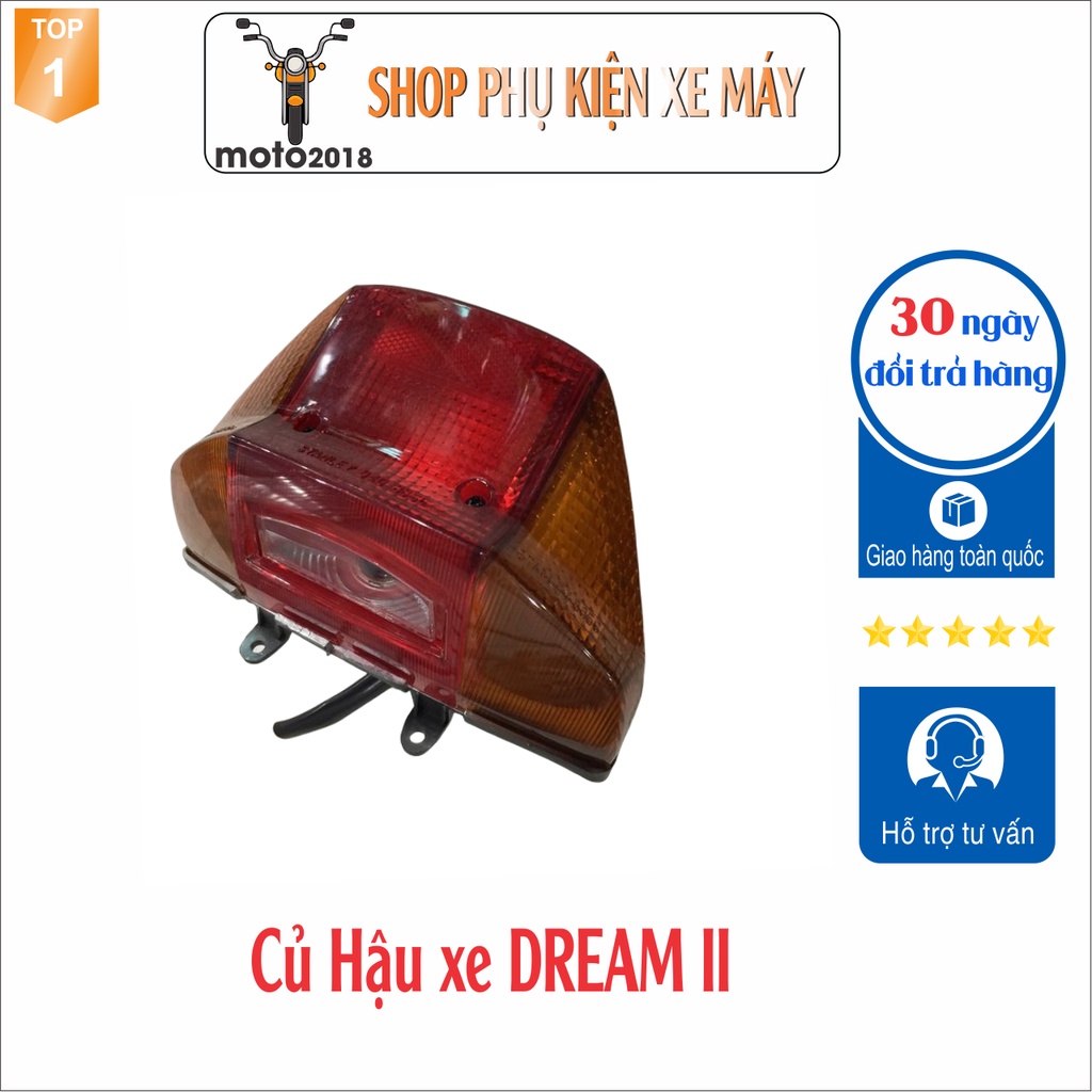 Cụm Đèn Hậu xe DREAM II không kèm bóng- SPA-2911 (4774)