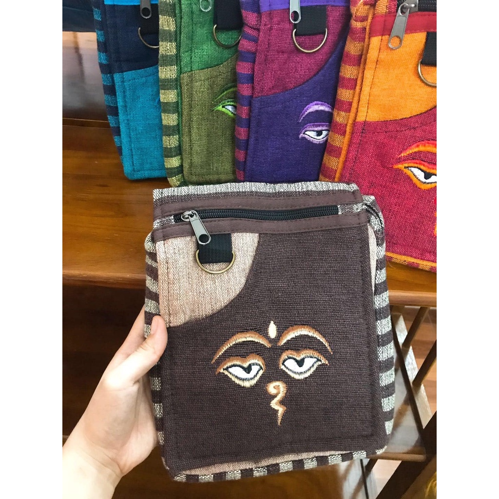 [PHÁP BẢO MINH CHÂU] Túi vải Nepal 100% cotton