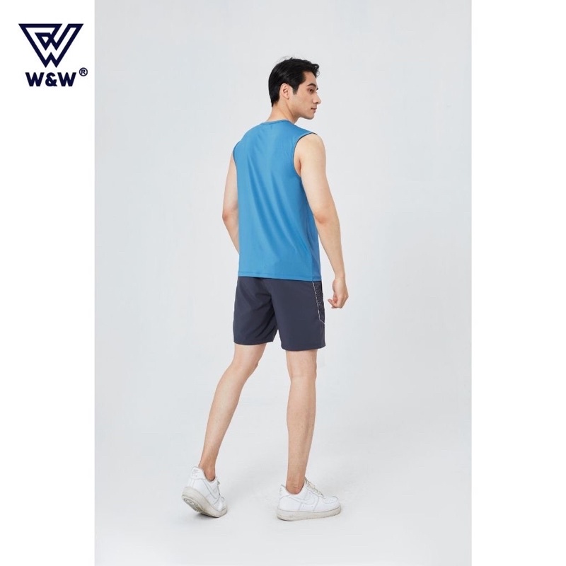 Áo Sát Nách Nam W&W Chất Vải Coolmax Cao Cấp, Siêu Thoáng Khí, Đanh Mịn Thoải Mái Trong Mọi Hoạt Động WTT14