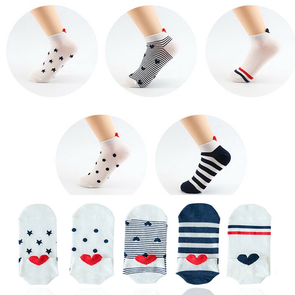 Tất cotton thời trang nữ