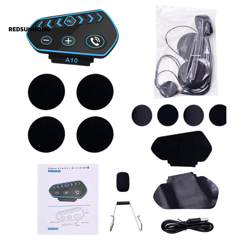 Tai Nghe Bluetooth Có Thể Truyền Tín Hiệu Gắn Mũ Bảo Hiểm Xe Mô Tô