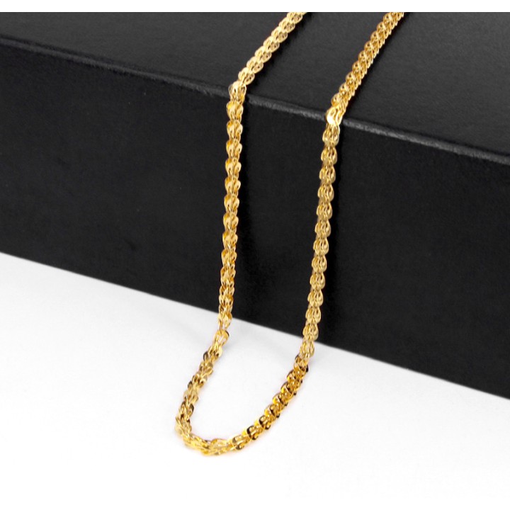 Dây chuyền titan cao cấp kiểu chuỗi 4mm siêu đẹp, bền màu, hợp thời trang