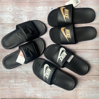 dép nike quai ngang full đen cho nam size 40-45 tặng hộp