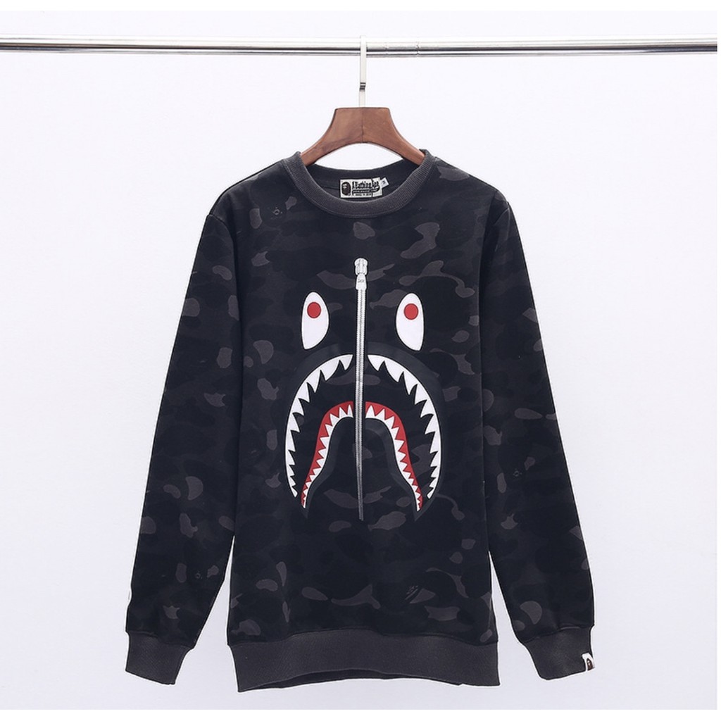 [Freeship]Áo sweater Bape shark