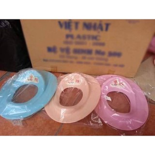Nắp Kê Bồn Cầu Cho Bé nhựa Việt Nhật - Tấm lót thu nhỏ bồn cầu