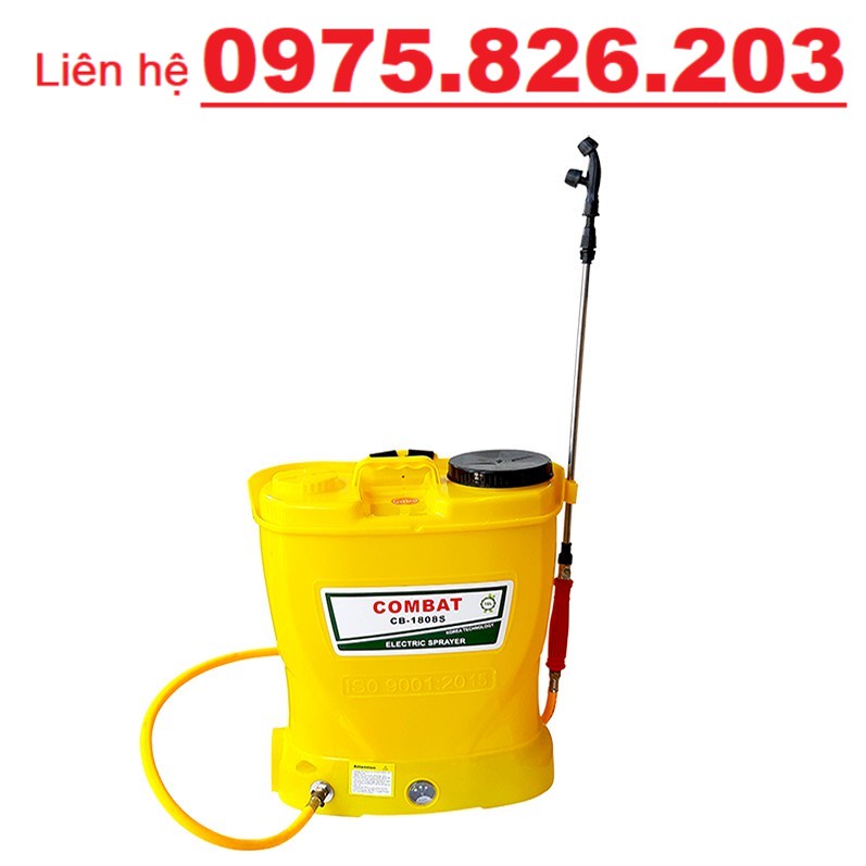 Bình Phun Xịt Điện 16L Combat CB 1808 S , Hàng Chính Hãng