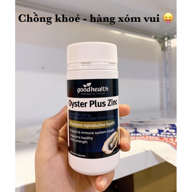 Tinh chất hàu Good Health Oyster Plus tăng cường sinh lý nam giới