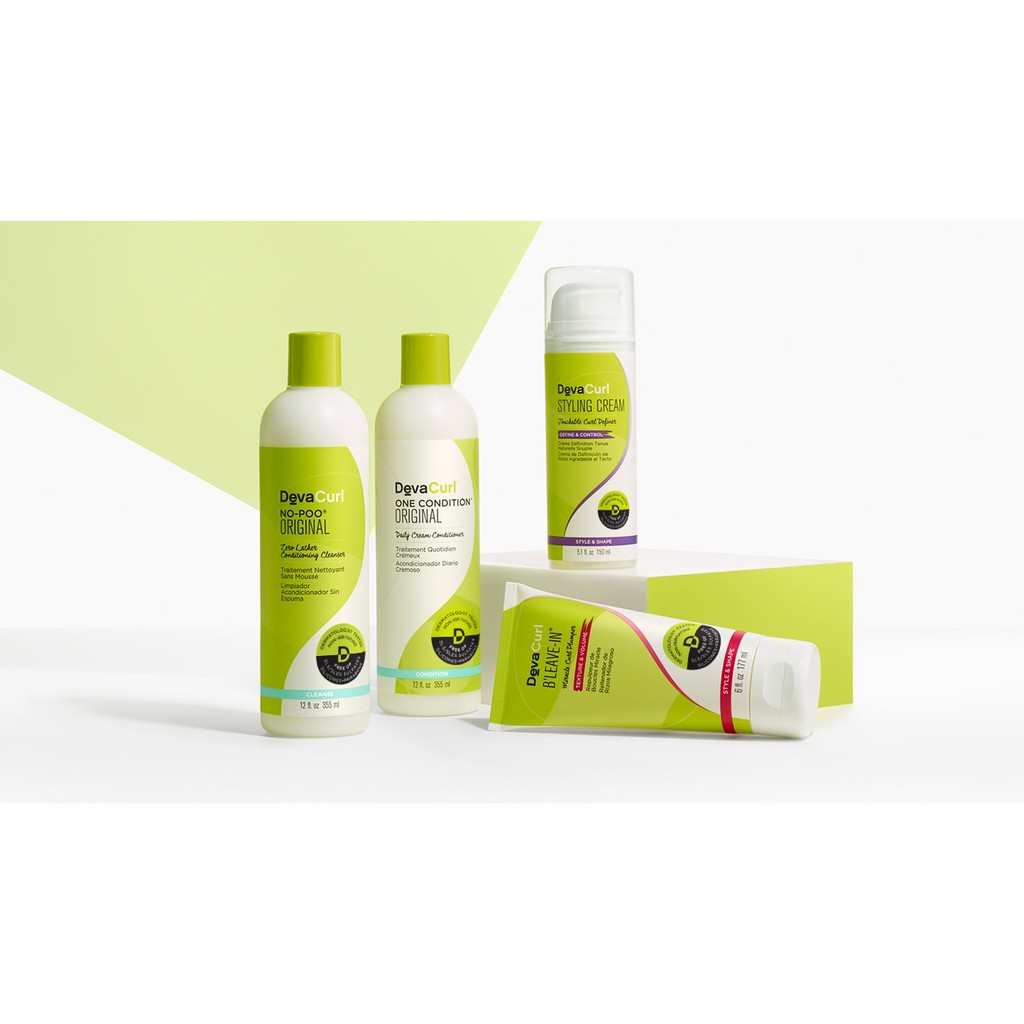 [DEVACURL] Dầu gội tóc xoăn dạng sữa mỏng nhẹ, giữ nếp Devacurl low-poo delight