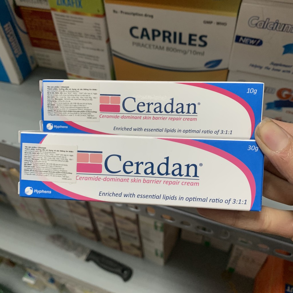 Kem dưỡng ẩm CERADAN - An toàn cho trẻ sơ sinh (10g,30g)