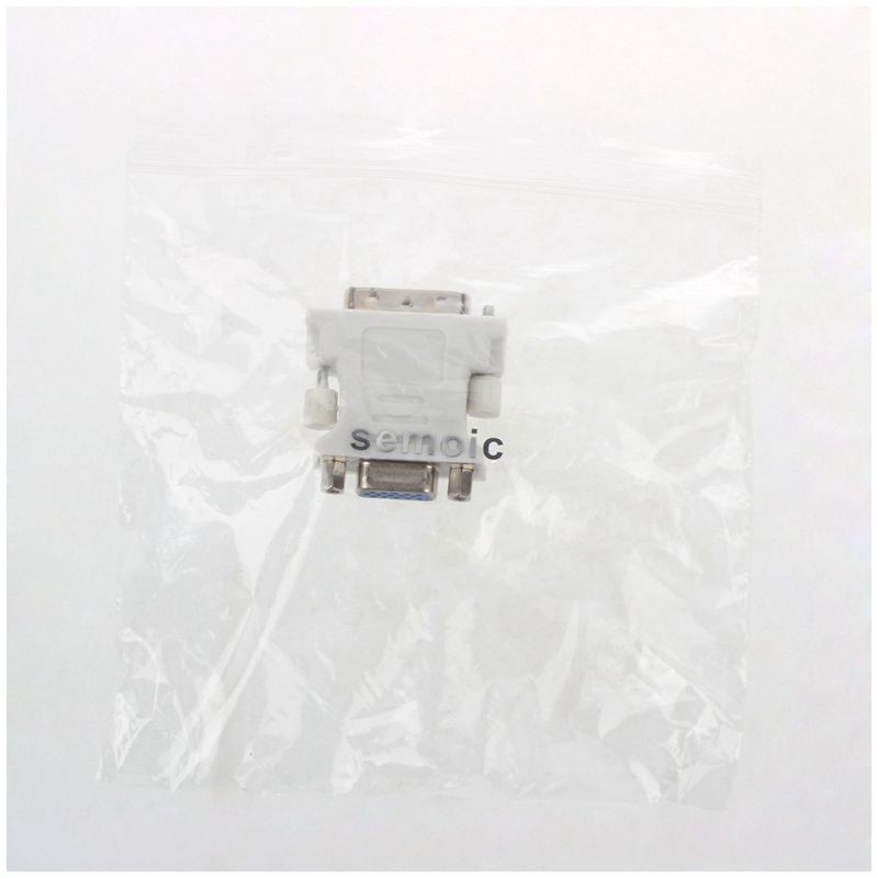 semoic DVI male adapter (DVI - D 24 1) to female VGA (15-pin) jduefheu25.vn