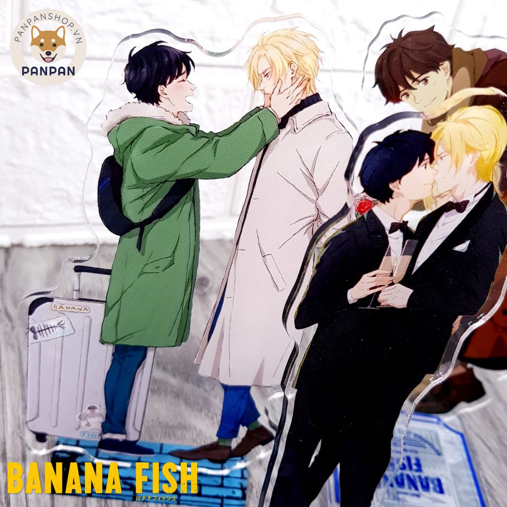 Mô Hình Standee acrylic Anime Banana Fish (15cm)