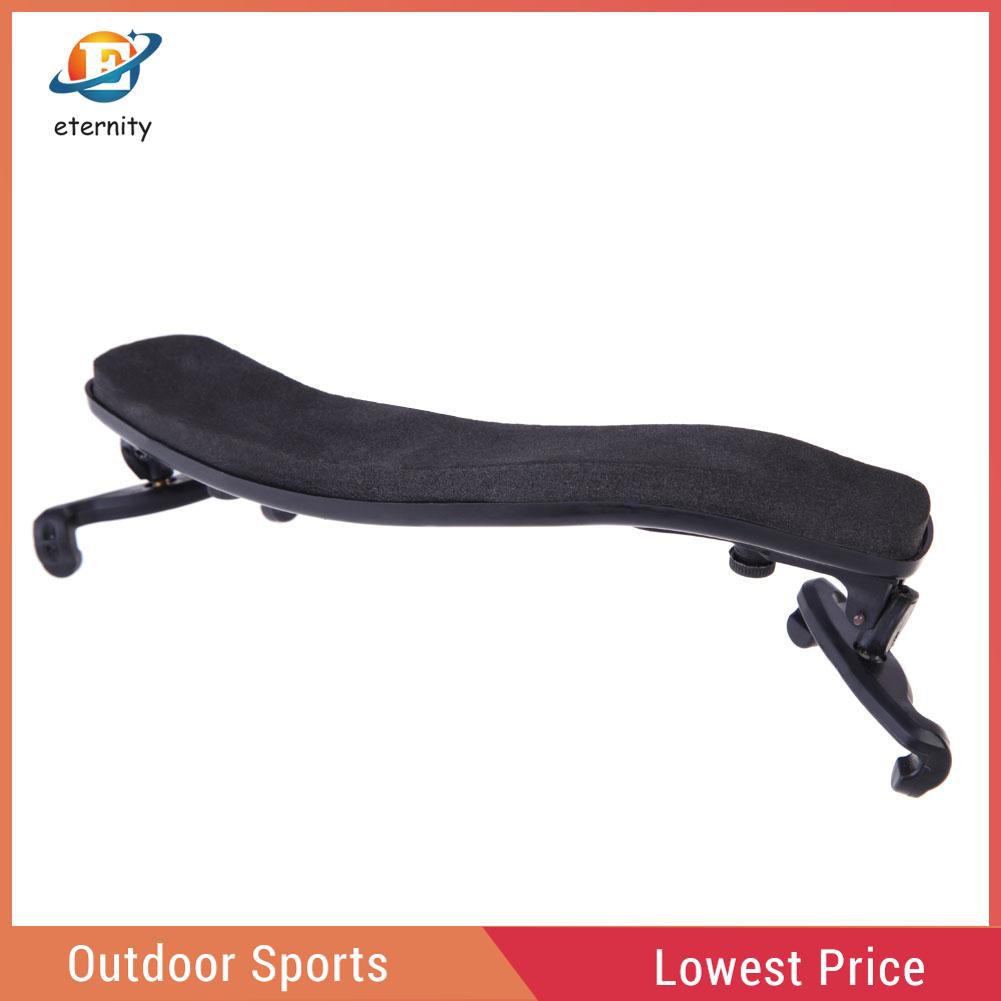 ※Eternity※Durable Violin Shoulder Rest Fully Adjustable Black Support for Violin 3/4 4/4 1/2※