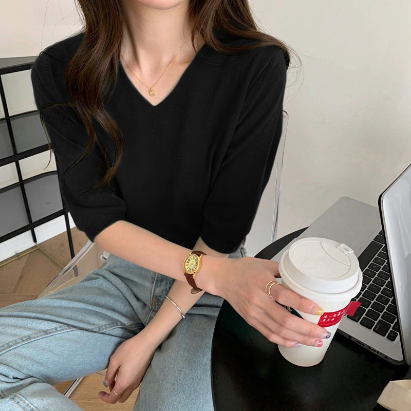 Áo Thun Tay Ngắn Nhiều Màu Sắc 49163