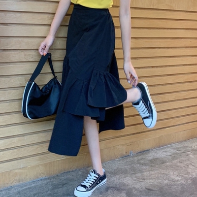 Chân Váy Dài Màu Trơn Dễ Thương Dành Cho Phụ Nữ